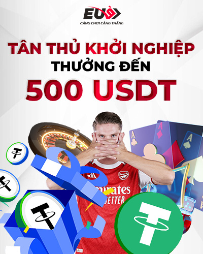 Chương trình tân thủ khởi nghiệp thưởng đến 500 USDT tại EU9